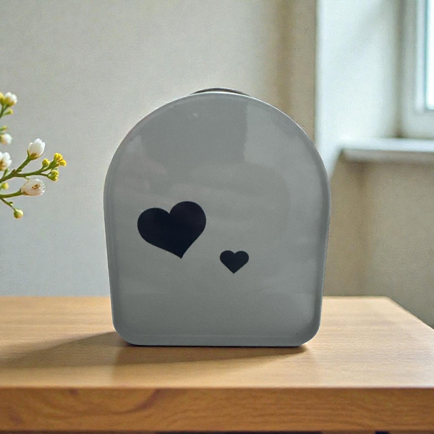 Valentine’s Day Mailbox –Personalized - Small Plastic Decorated Mailbox| Blue