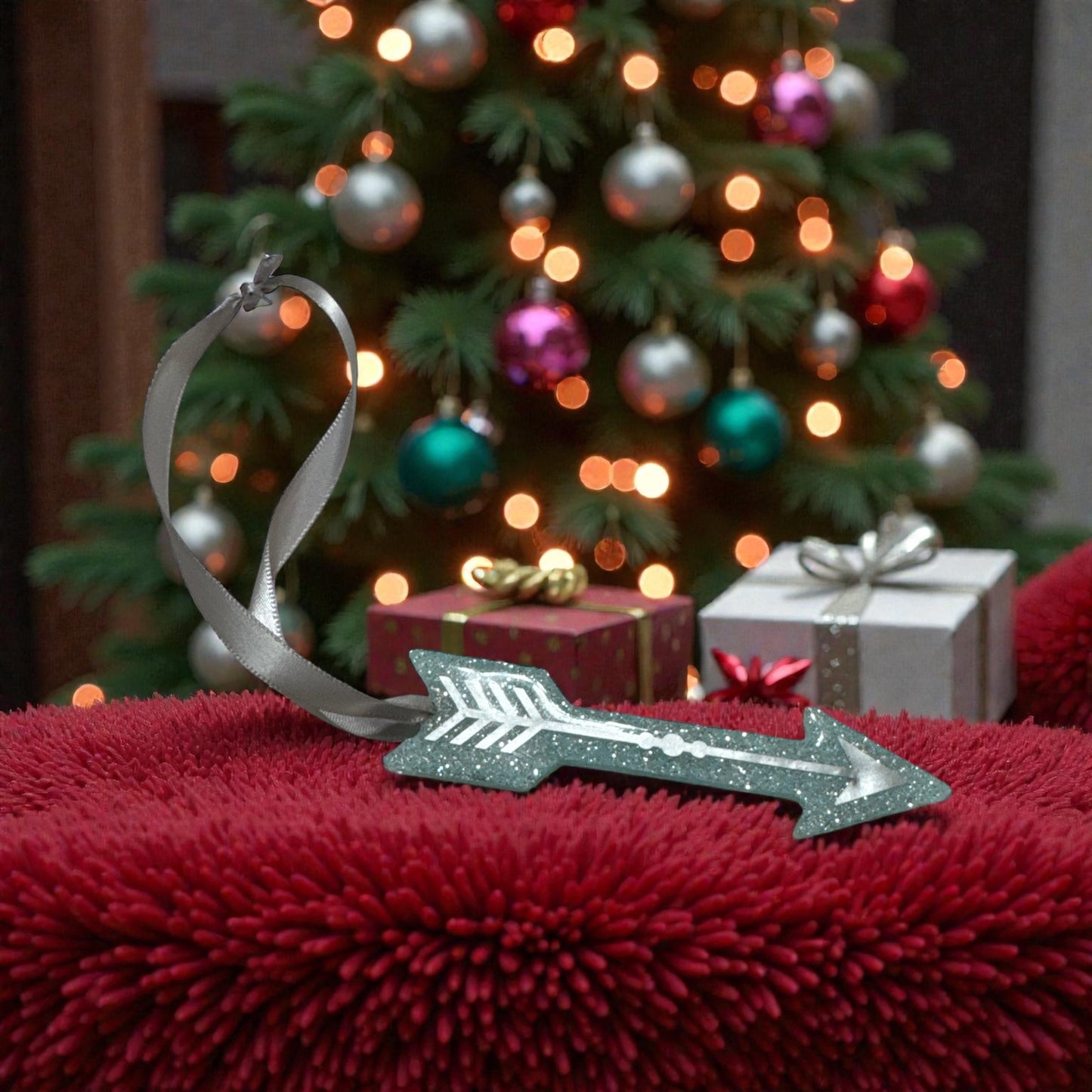 Arrow Symbol Acrylic Ornament