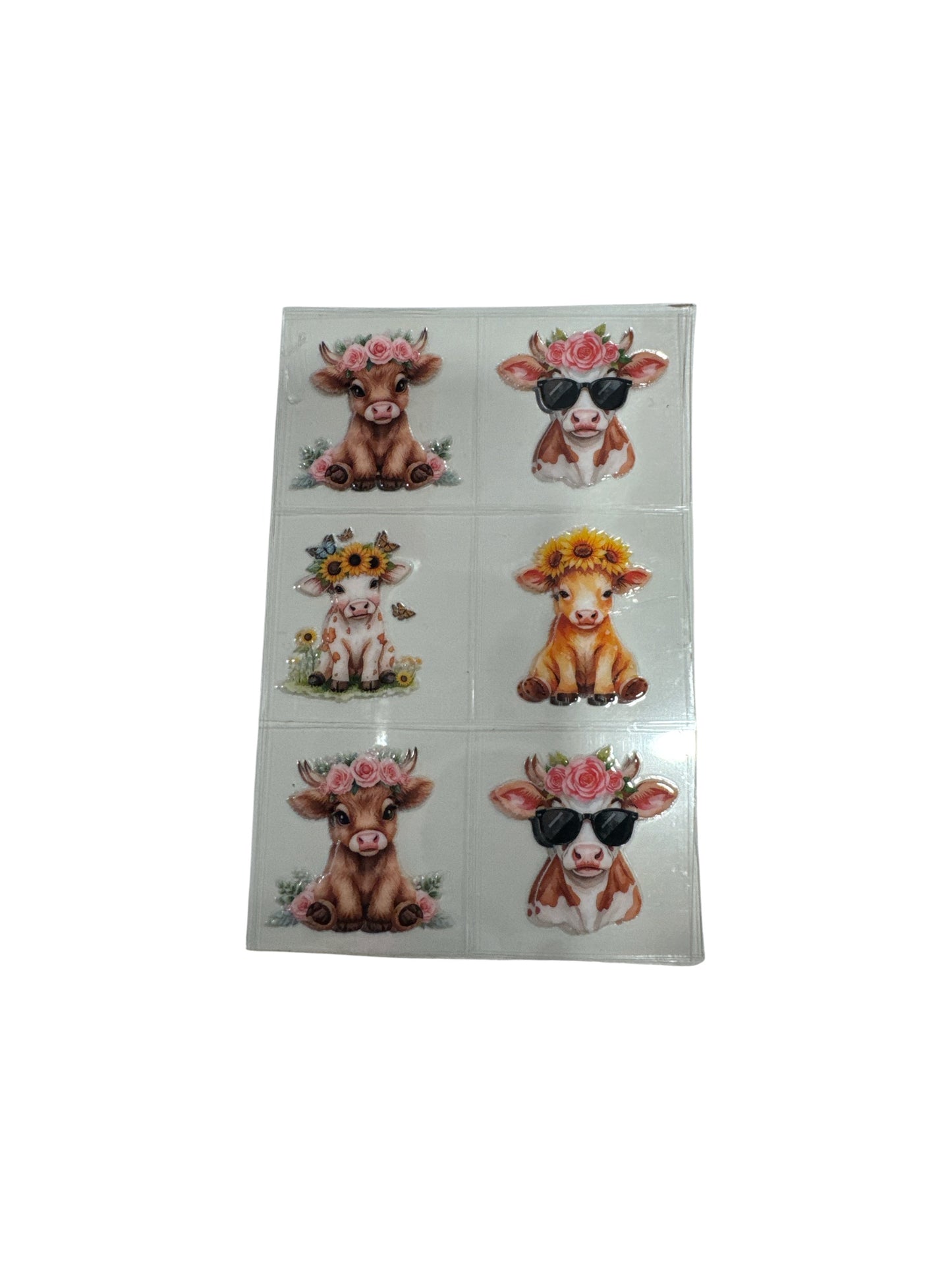 COWS #127 3 oz UV DTF Cup Wrap