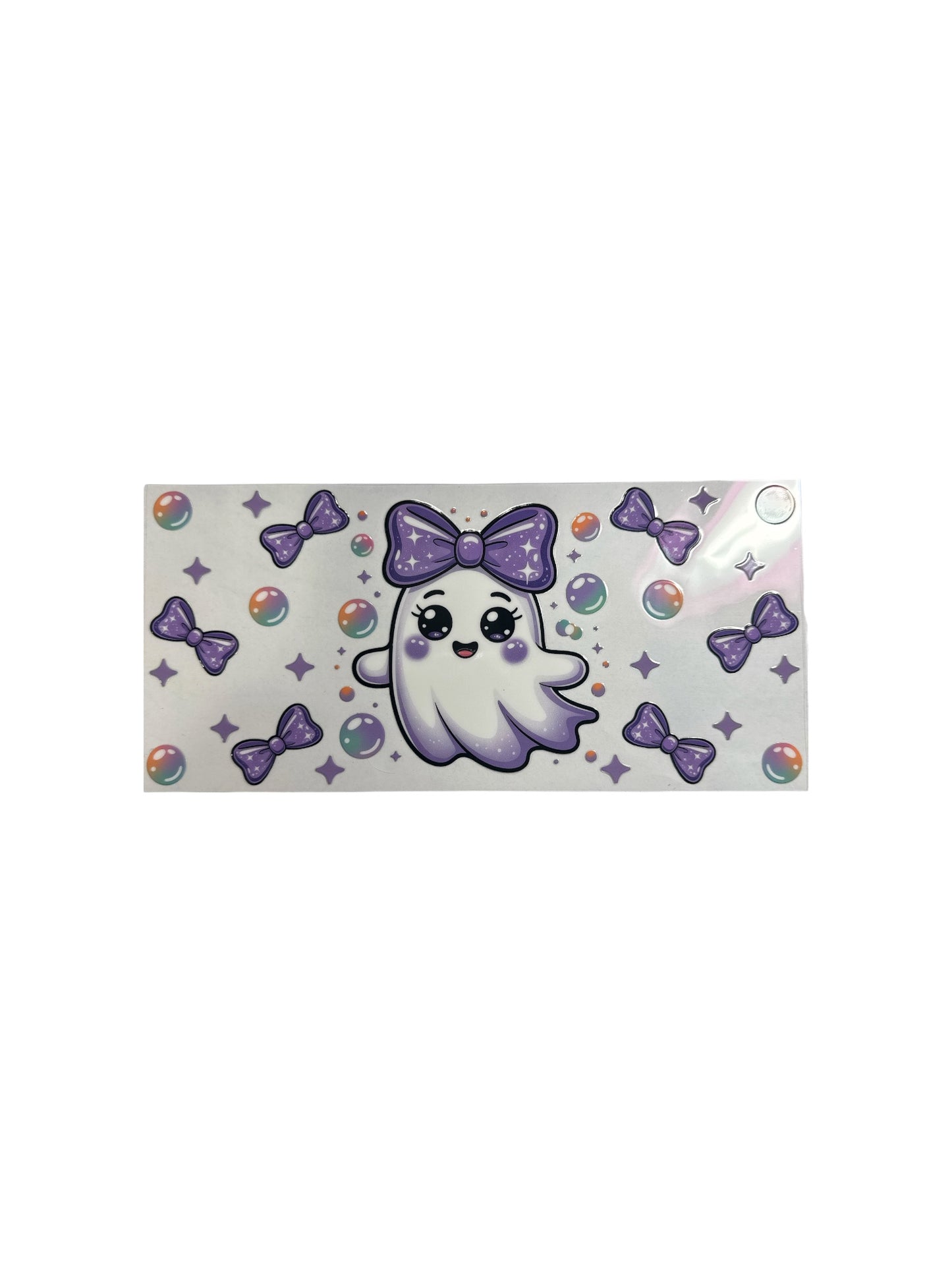 Ghost Wrap- 16oz UV DTF Cup Wrap Transfer for Cups #359