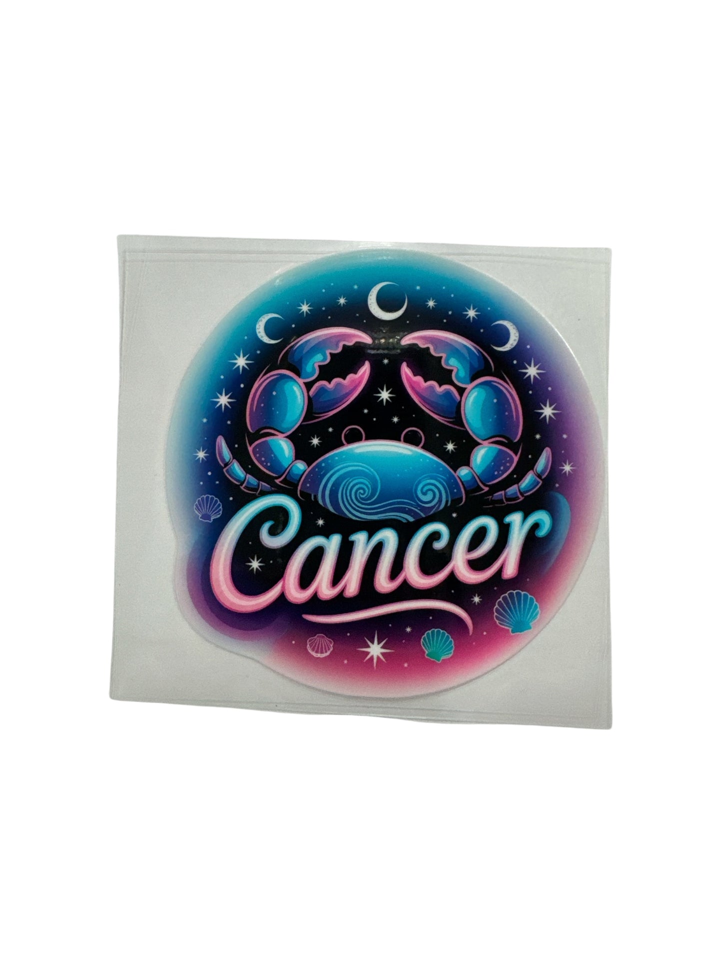 Cancer Zodiac Sign UV DTF Decal, #541