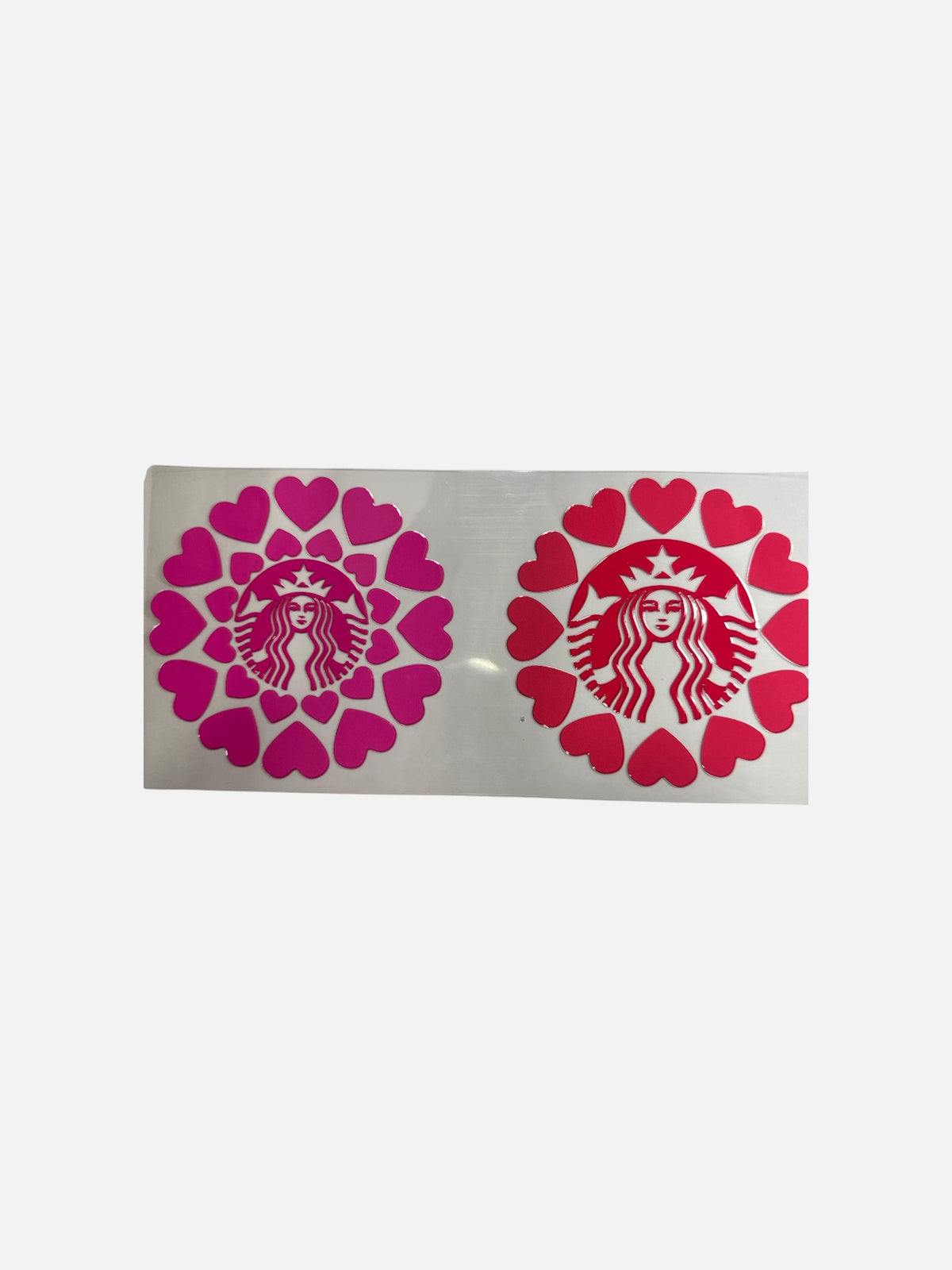 Pink Coffee Girl in Flower 16oz UV DTF Decal Transfer #798