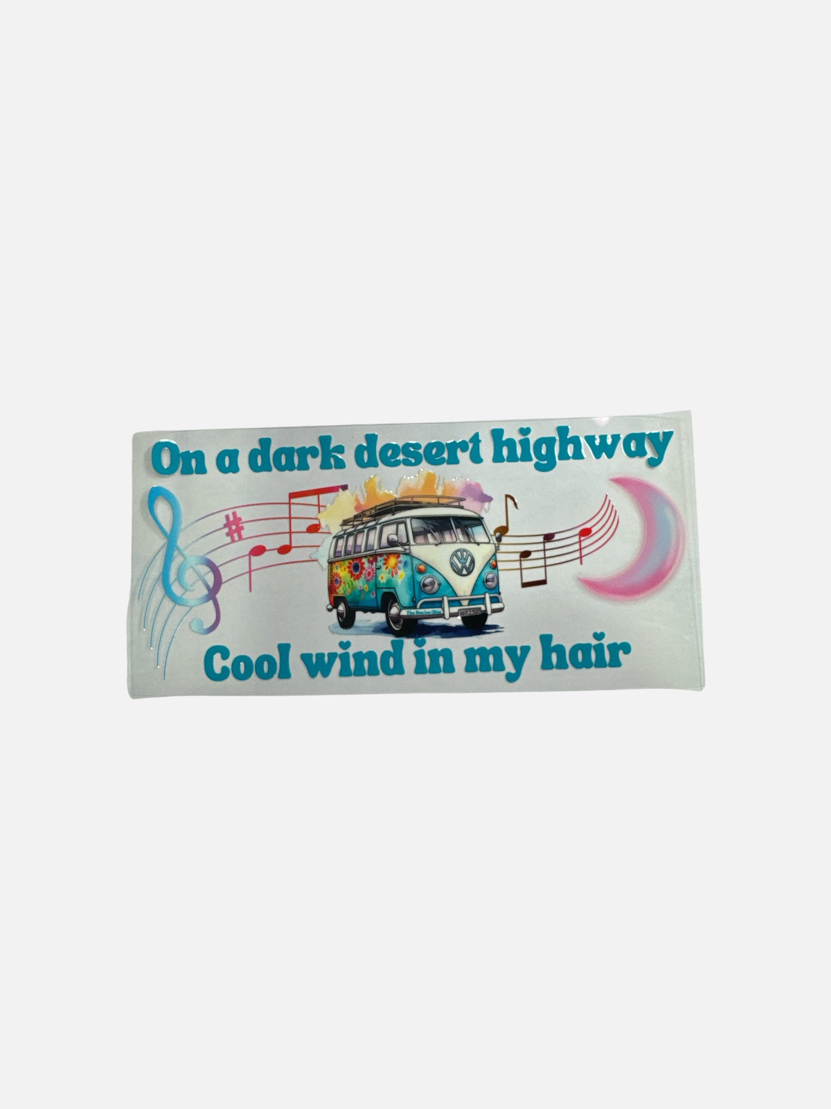 Groovy Van 16 oz UV DTF Cup Transfer #688