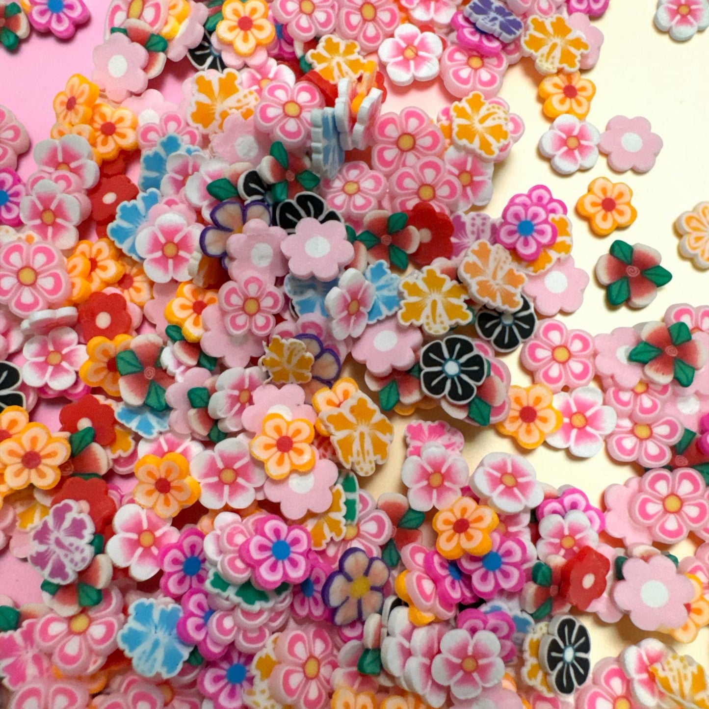 Flowers Colorful Polymer Clay – 1 oz Bag