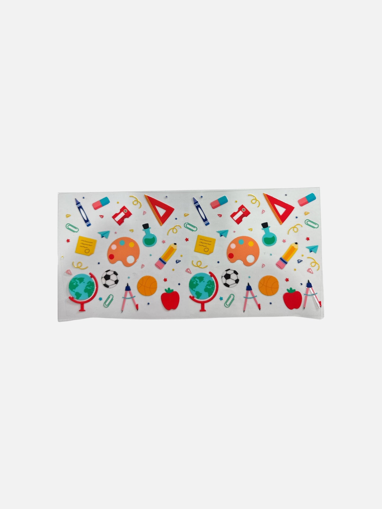 Back to School Items 16oz UV DTF Cup Wrap Transfer for Cups #535