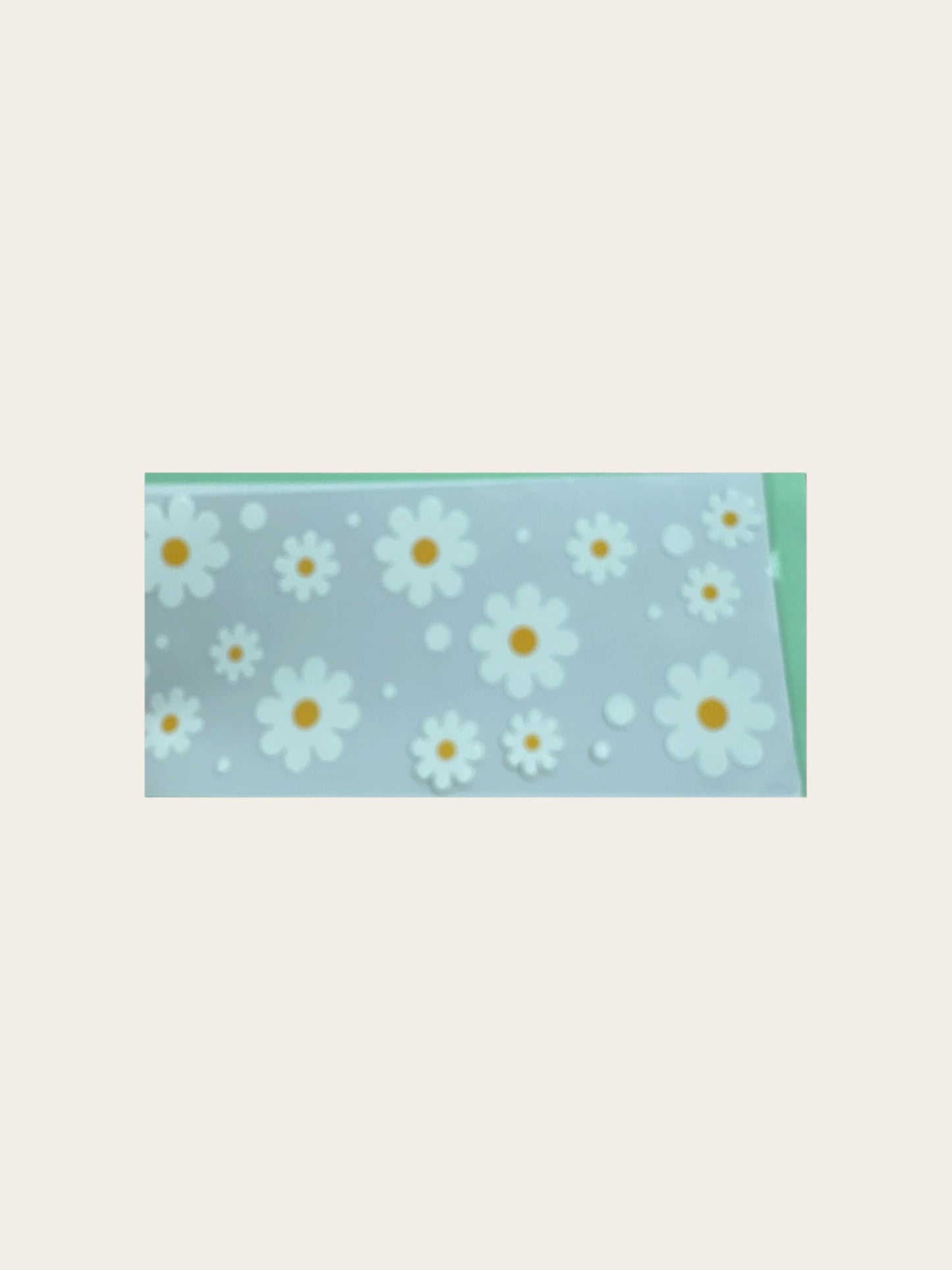 Daisy Flowers 16oz UV DTF Cup Wrap #448