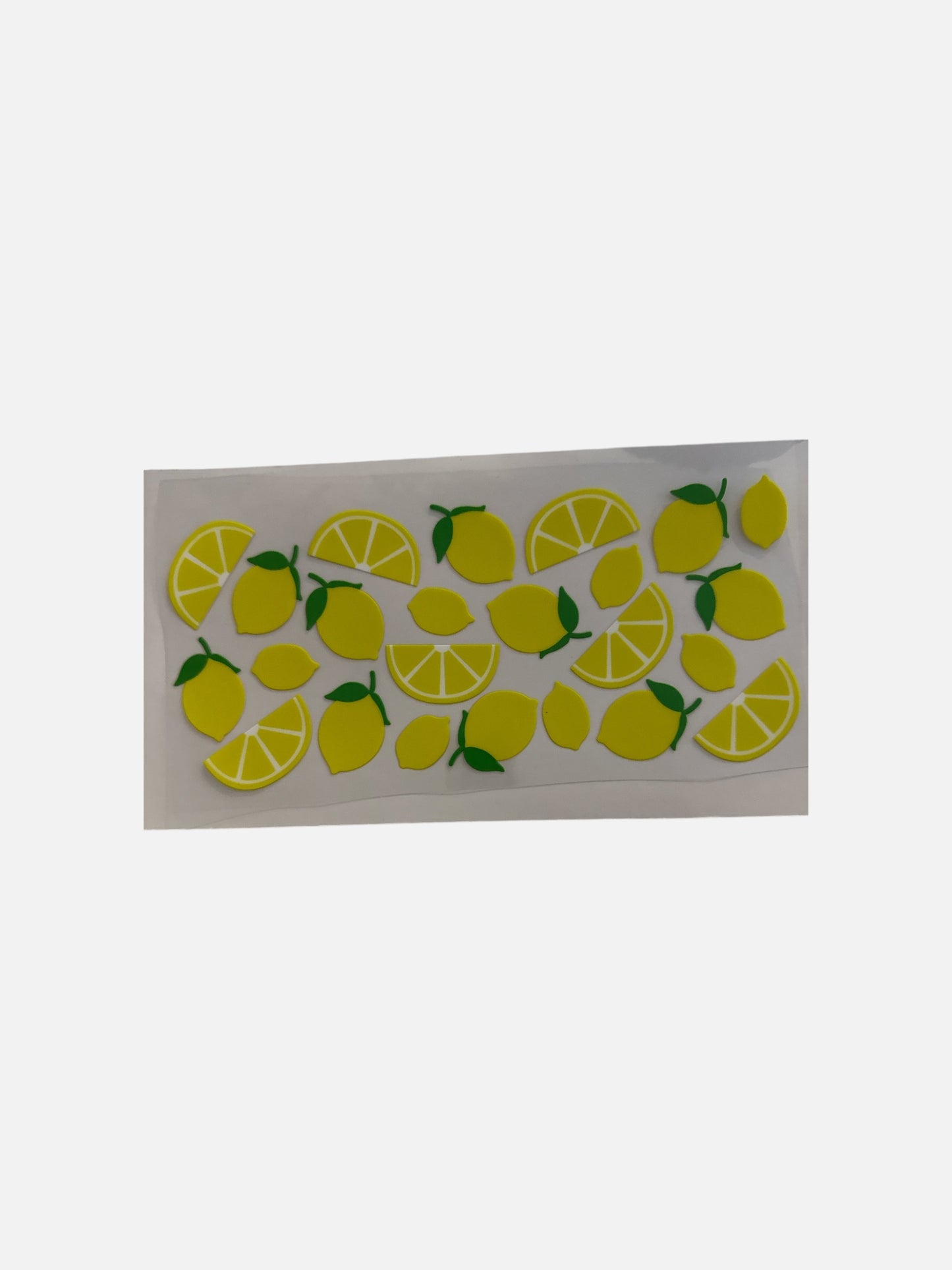 Lemons Lemons Lemons 16oz UV DTF Transfer for Cups #505
