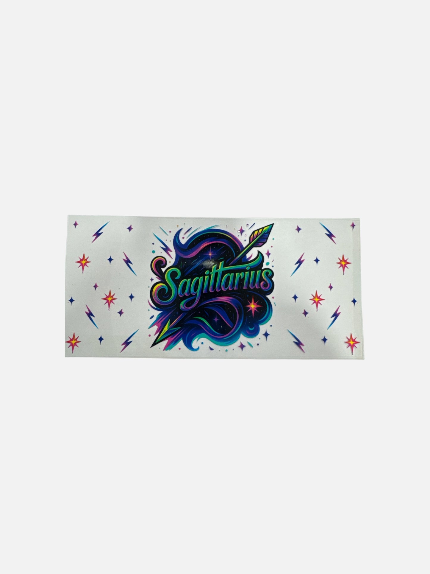 Sagittarius Zodiac Sign UV DTF 16oz Cup Wrap, #547 Tumbler Decal