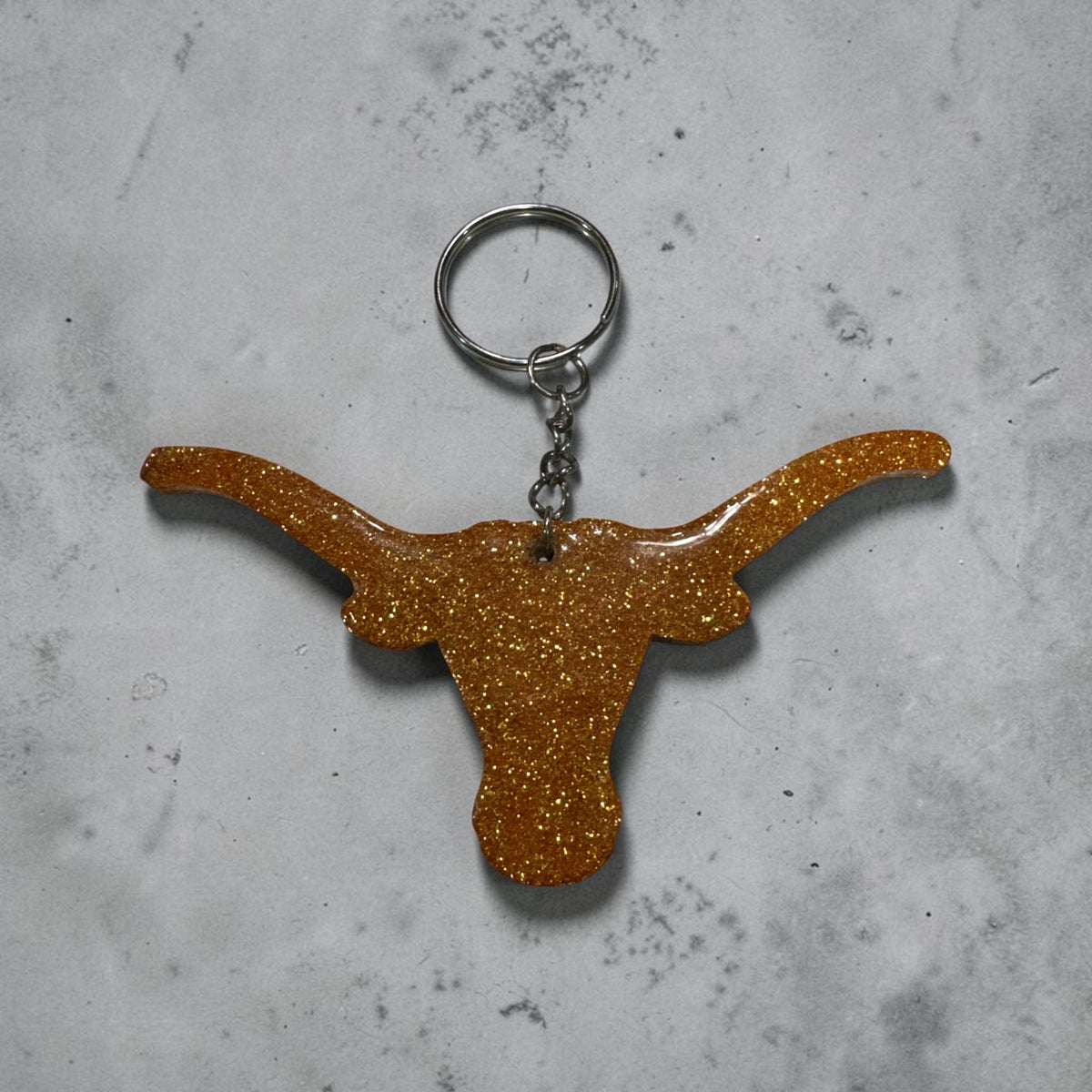 Longhorn KEYCHAIN - Bag Tag – Backpack – TEXAS