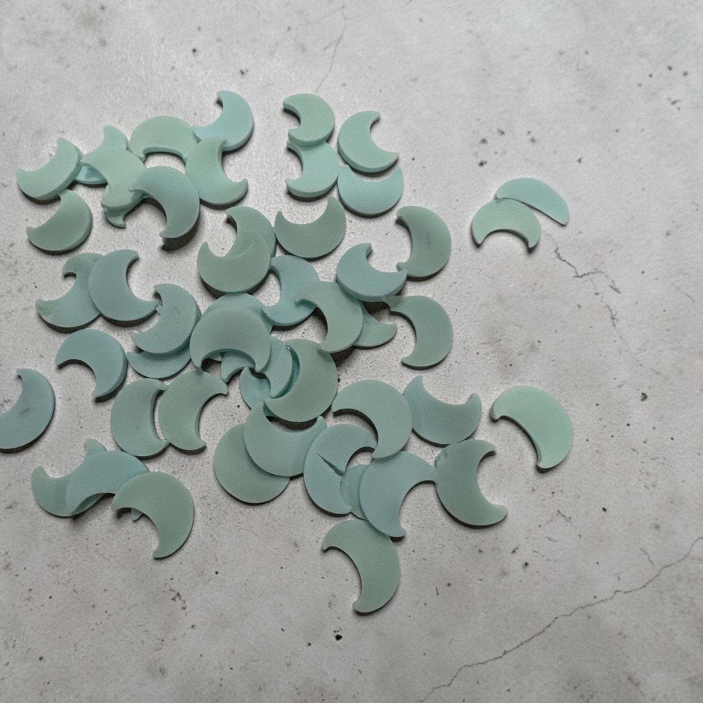 Crescent (Blue) Moon Polymer Clay – 1 oz Bag