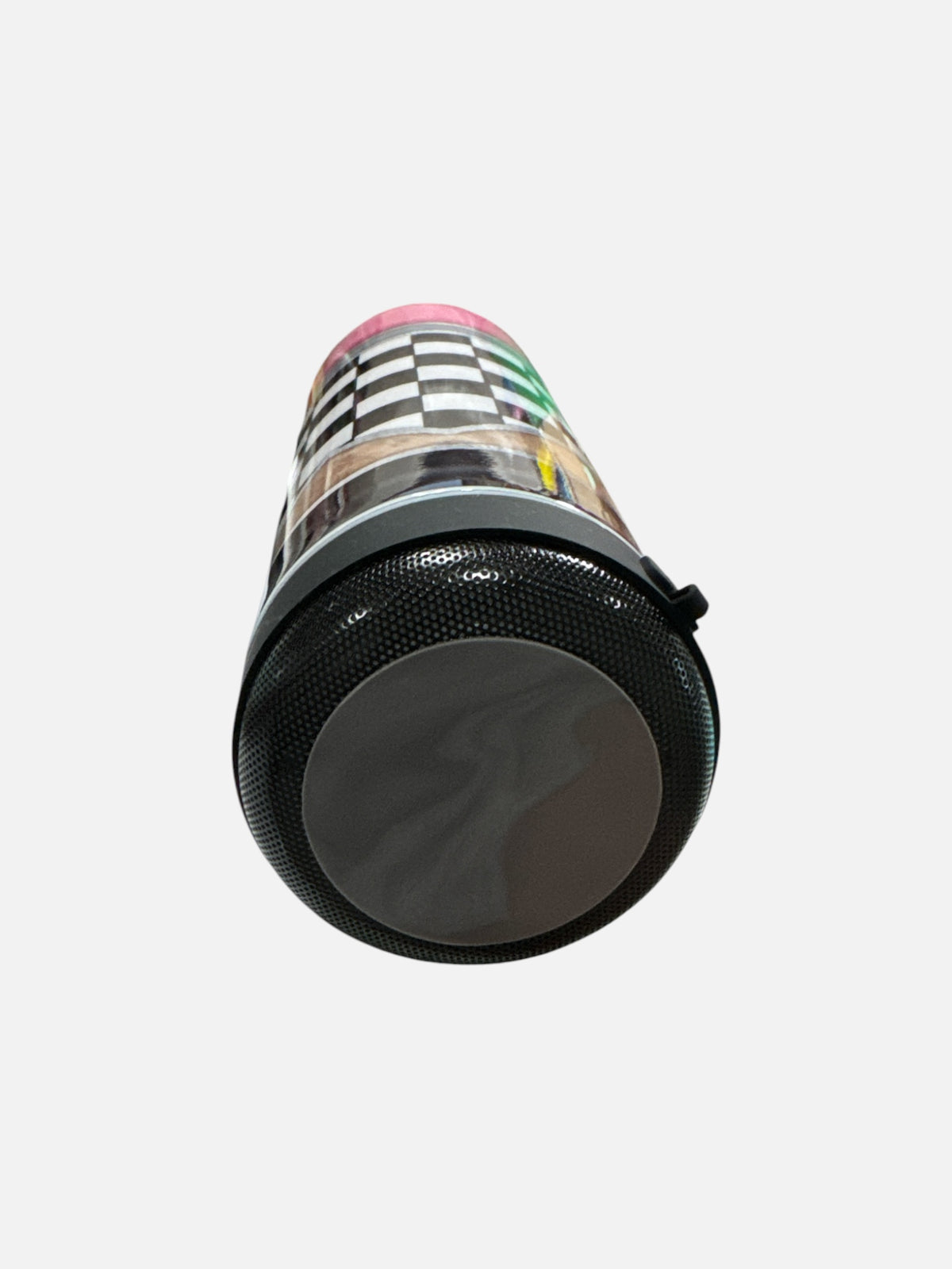 Pink Leopard and Black Silk Bows 20oz Tumbler with Bluetooth Speaker — Sublimated Cup