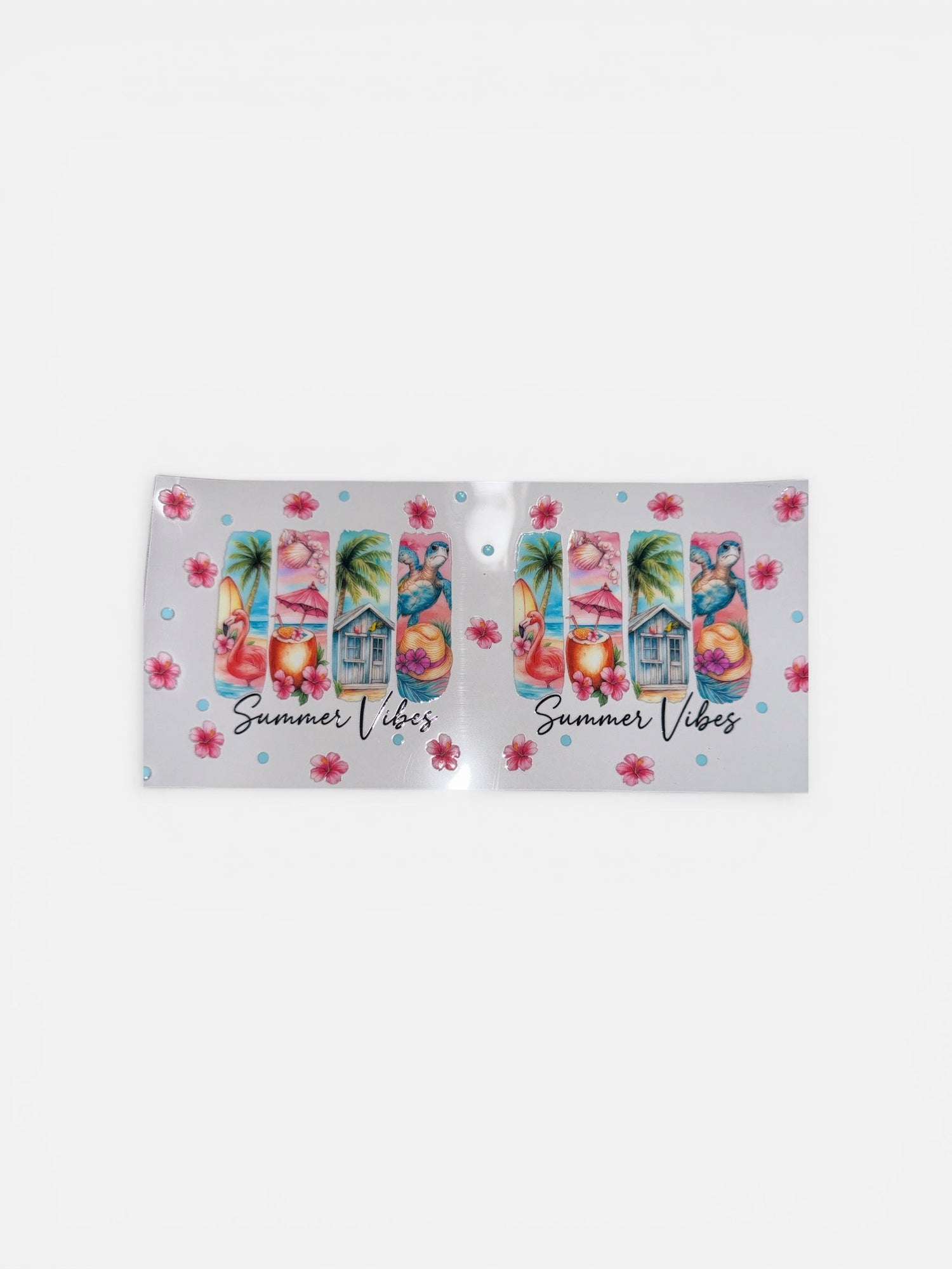 Summertime UV DTF Cup Wraps