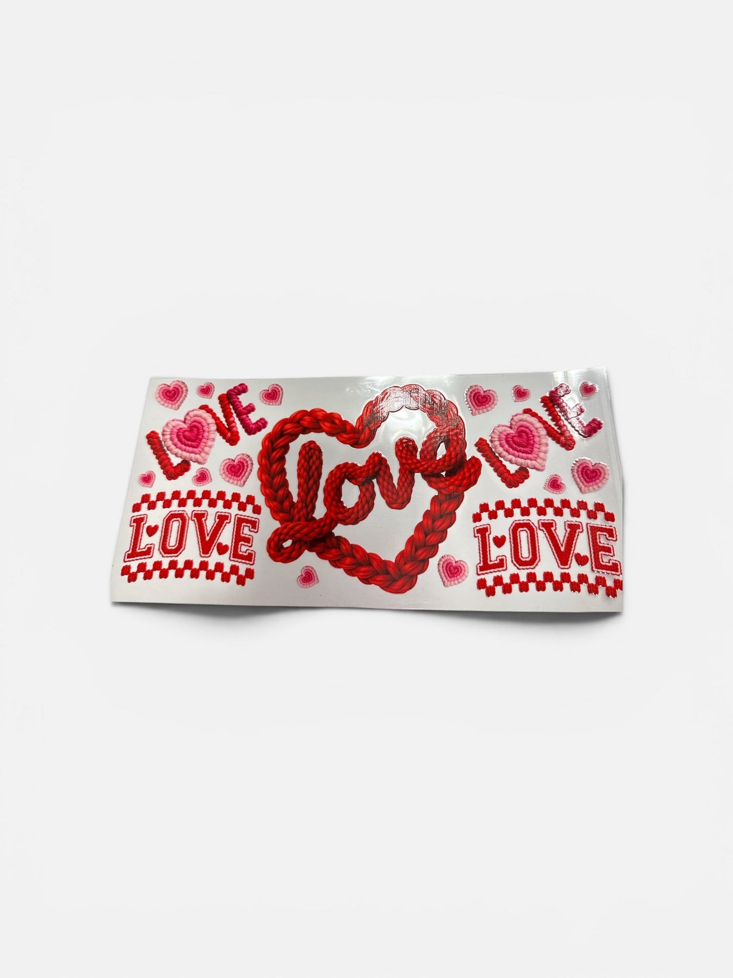 Valentines Holiday UV DTF Cup Decals