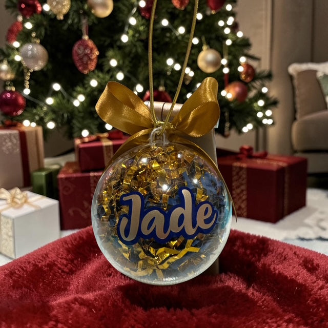 Ball Personalized Filled Ornaments