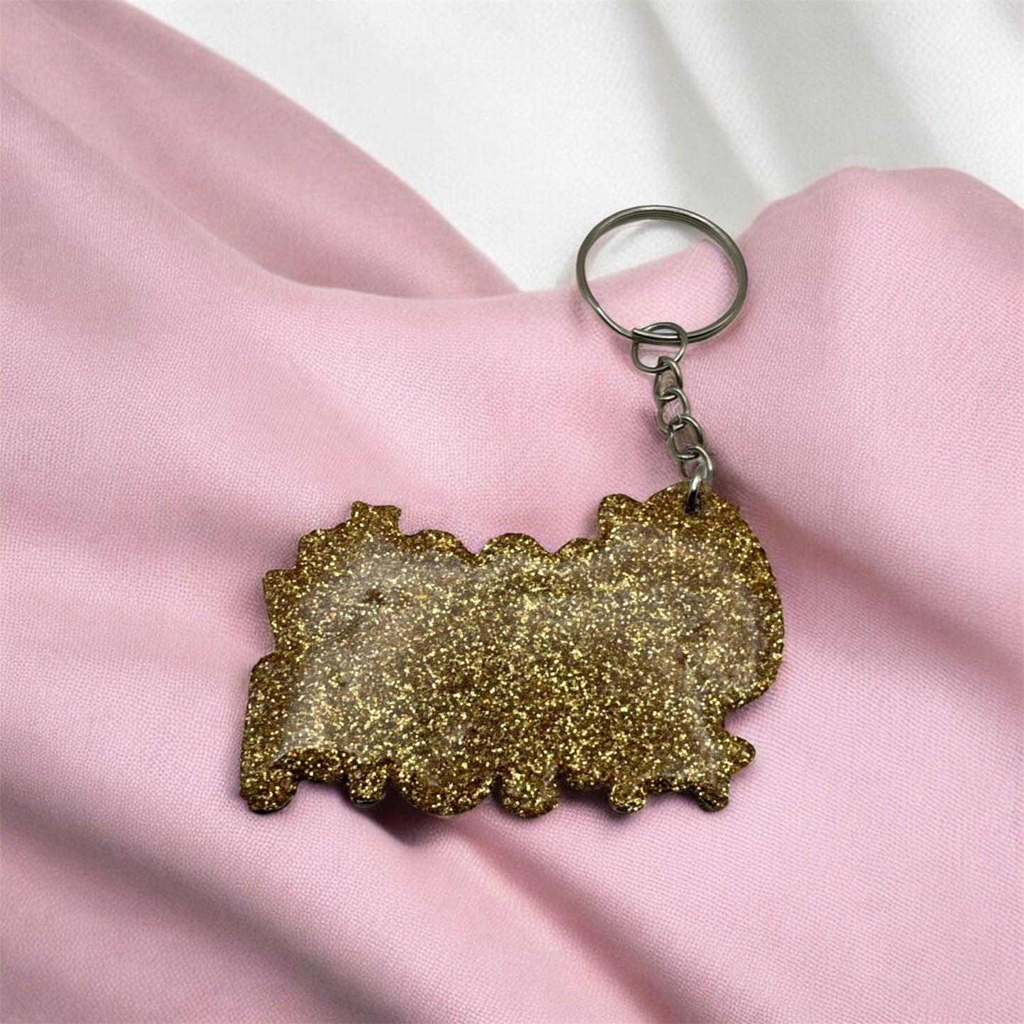 Cheer Mom - Custom and Personalized KEYCHAIN, Backpack or Luggage Tag.