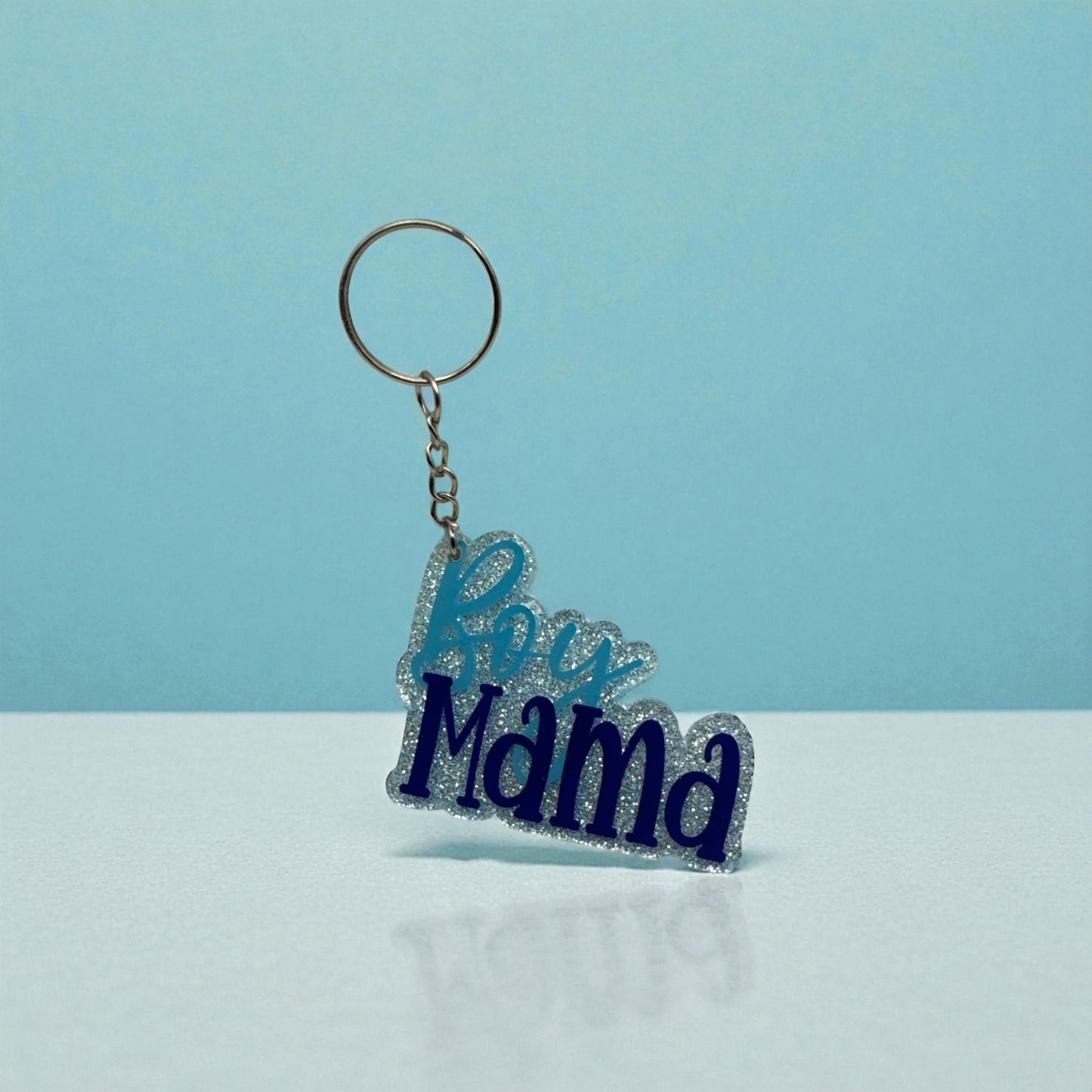 Boy Mamma KEYCHAIN, Backpack - Diaper Bag or Luggage