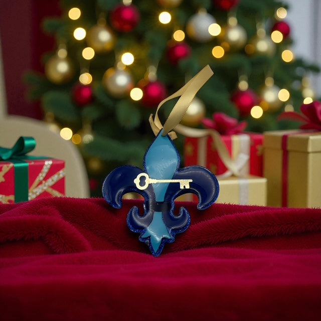 Fleur-de-Lis Symbol Acrylic Ornament