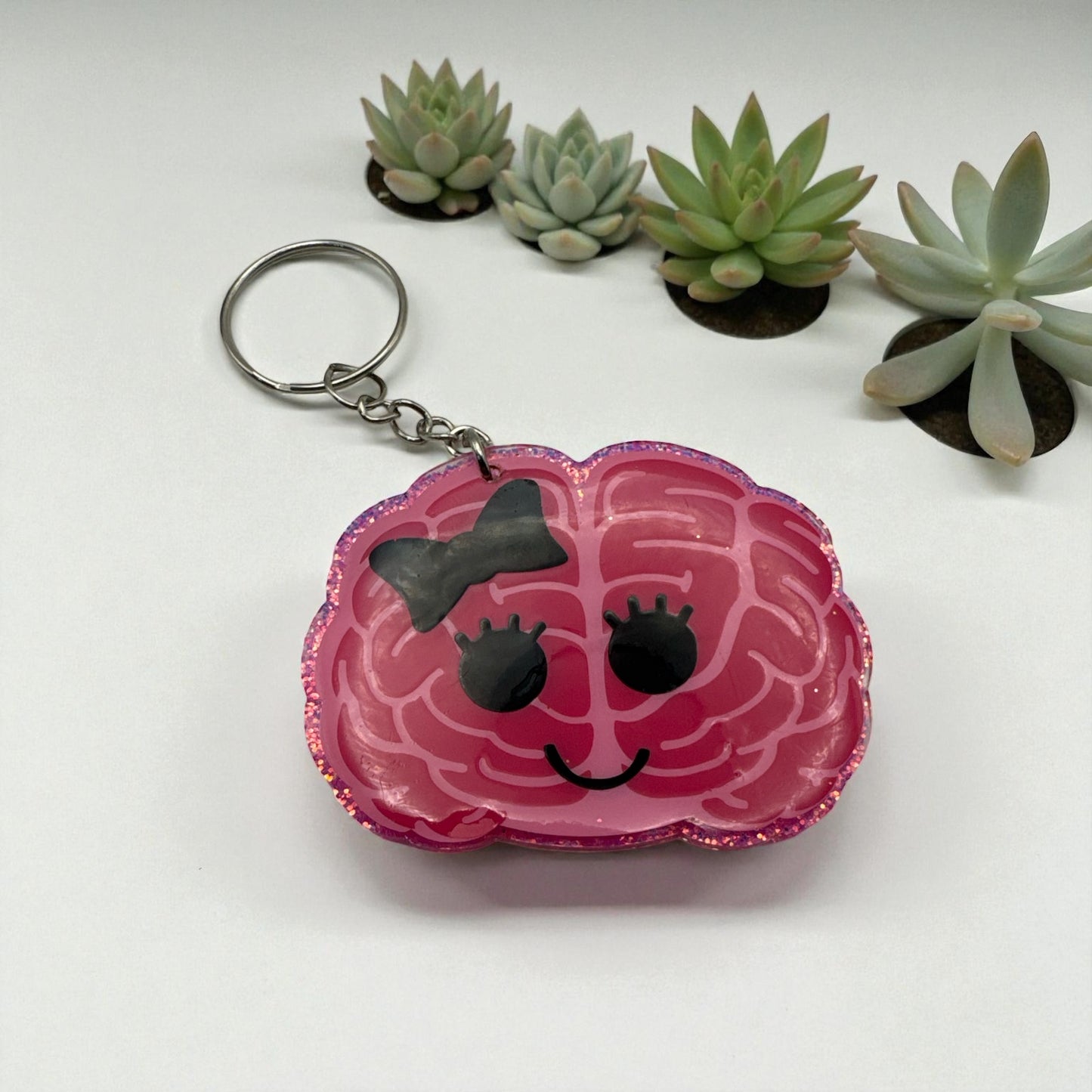 Brain 3 INCH Keychain – Neuroscience Gift