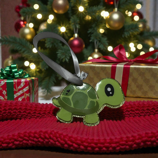 Turtle Mascot Acrylic Ornament - Mascot/Symbol Ornament