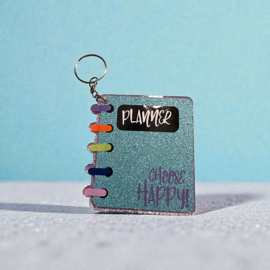 Custom Acrylic Planner Personalized KEYCHAIN - Bag Tag – Backpack – Planner Girlies.