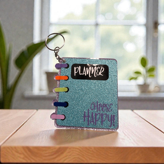 Planner Custom/Personalized 3 INCH KEYCHAIN - Bag Tag – Backpack.