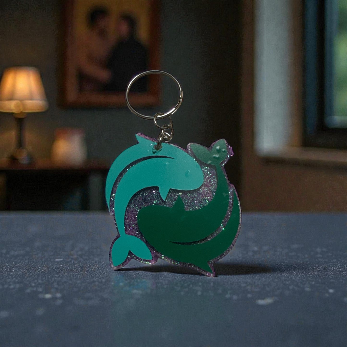Pisces Keychain – Zodiac Astrology Purse & Bag Charm