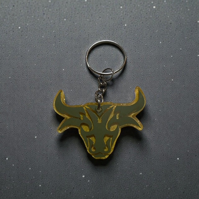 Taurus 2 INCH Keychain – Zodiac Astrology Purse & Bag Charm