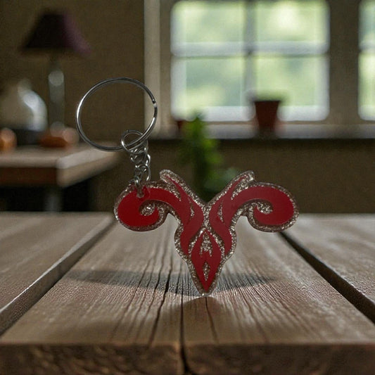 Aries Keychain – Zodiac Astrology Purse & Bag Charm