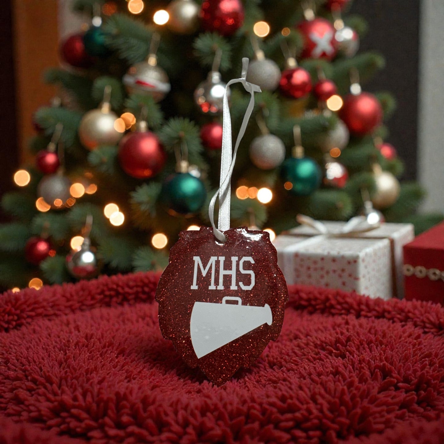 Lion Head Mascot 3.5inch Ornament – Symbol of Strength & Pride