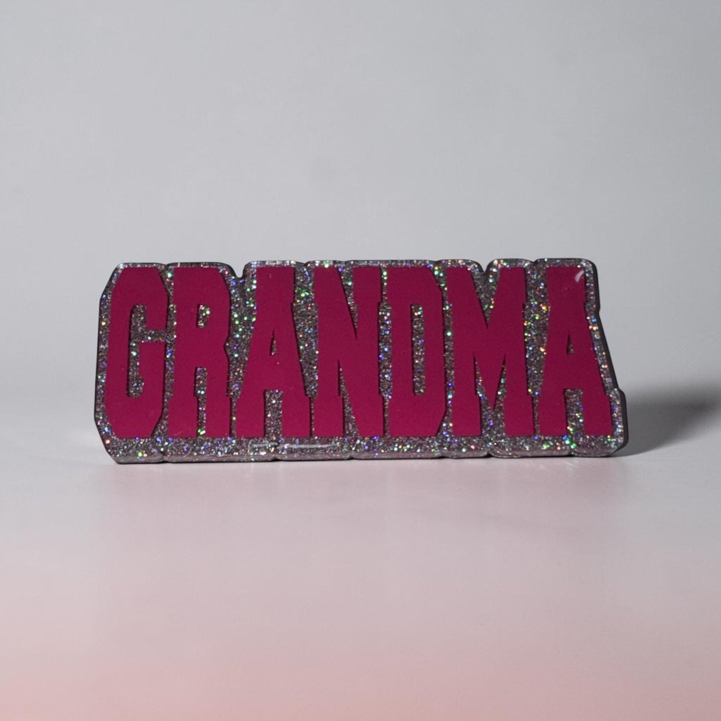 Grandma Acrylic Magnet – Cute Gift for Grandma, Fridge Decor