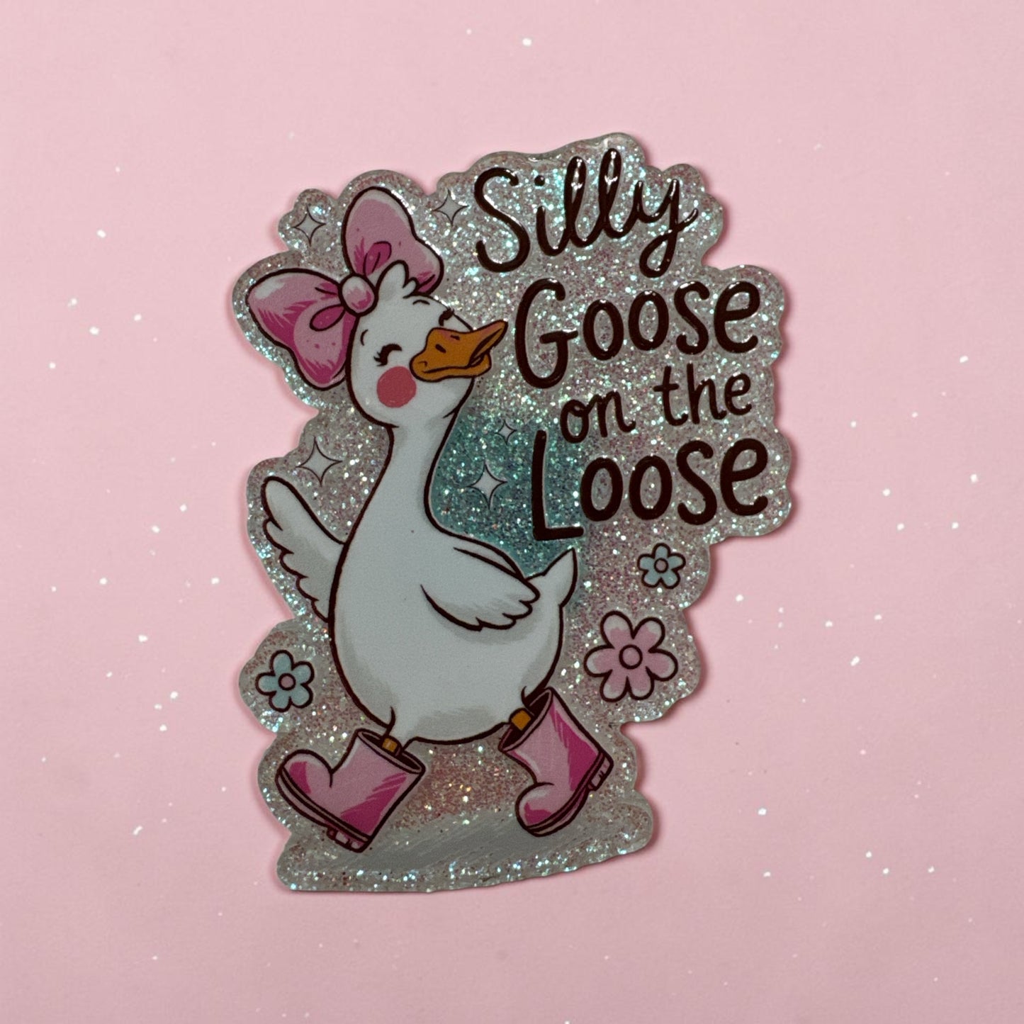 Silly Goose Magnet – Cute Gift for Fridge Decor