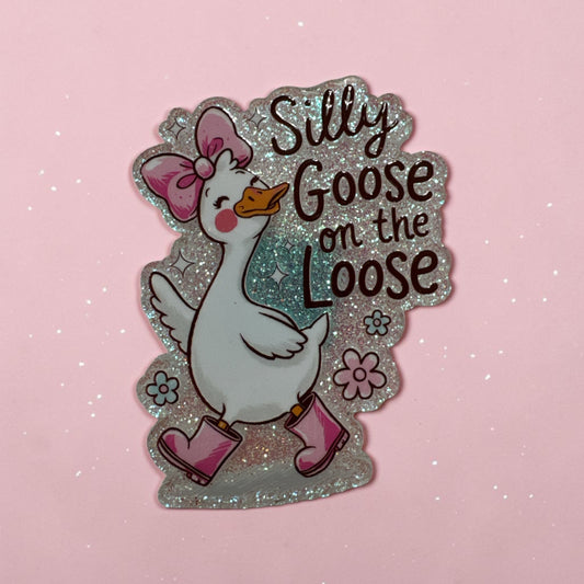 Silly Goose Magnet – Cute Gift for Fridge Decor