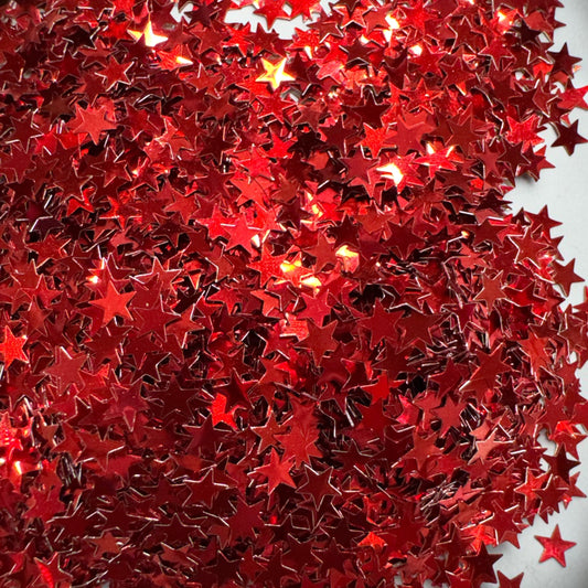Red Star 2D Glitter – 5 oz Bags