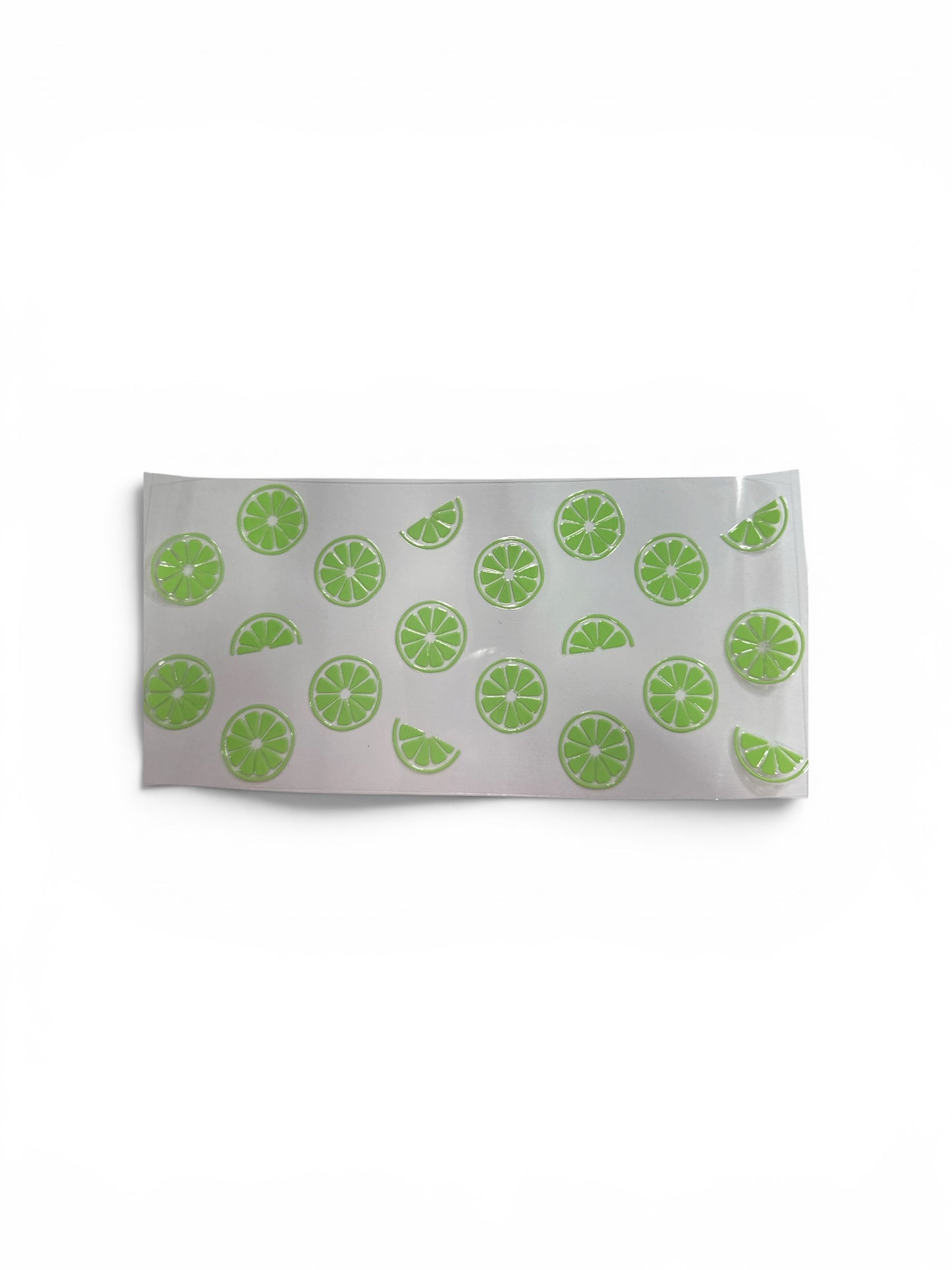 Limes UV DTF 16oz Cup Wrap, #296 Tumbler Decal