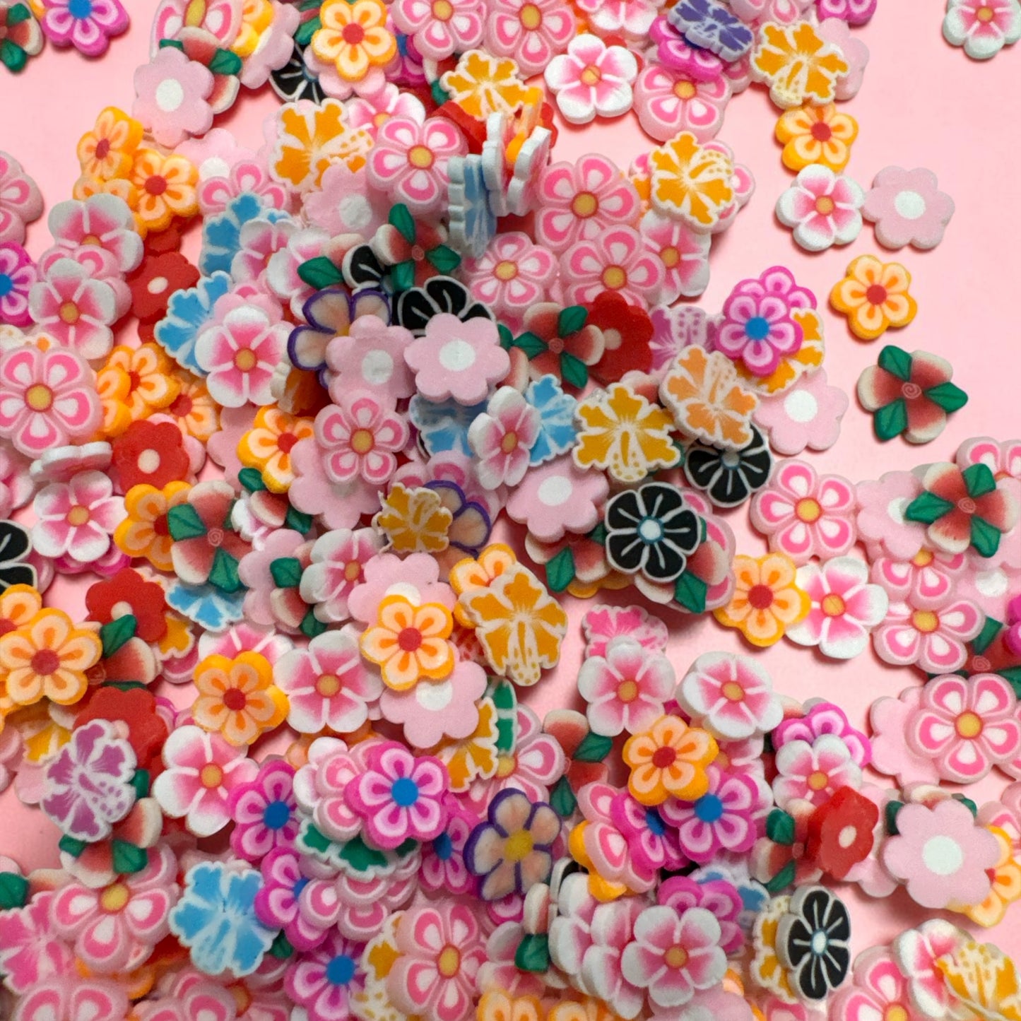 Flowers Colorful Polymer Clay – 1 oz Bag