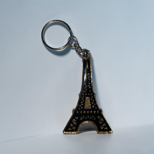 Eiffel Tower KEYCHAIN -Custom Vacation Keepsake