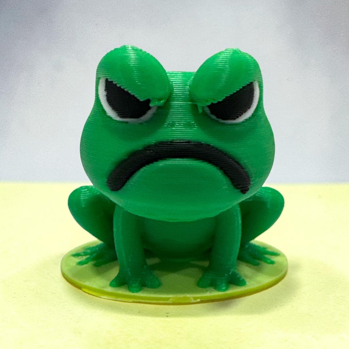 Angry Frog Straw Topper – Cute Silicone Drink Accessory for Tumblers