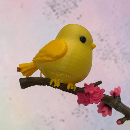Bird on a Limb Straw Topper – Cute Silicone Drink Accessory for Tumblers
