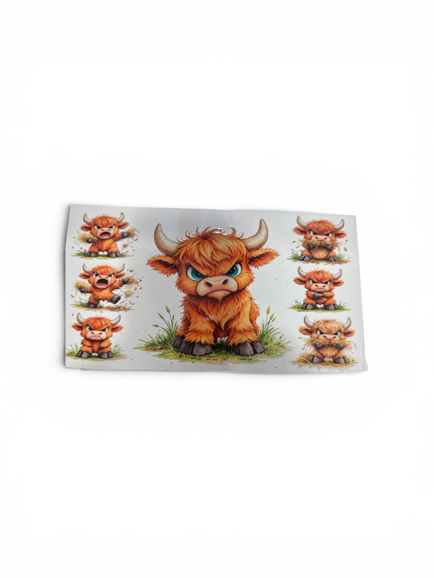 Angry Bull 16oz UV DTF Transfer for Cups #334 (Copy)