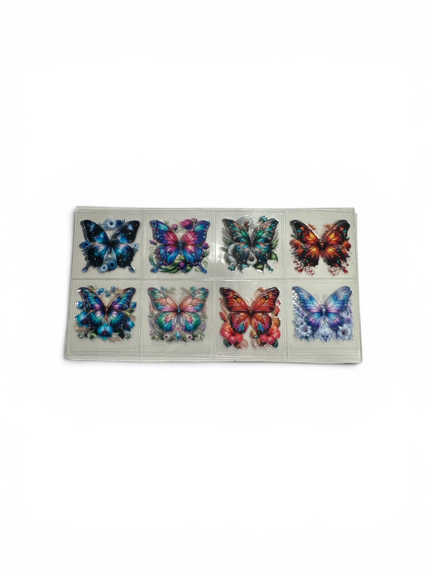 Butterflies #111 3 oz UV DTF Cup Wrap