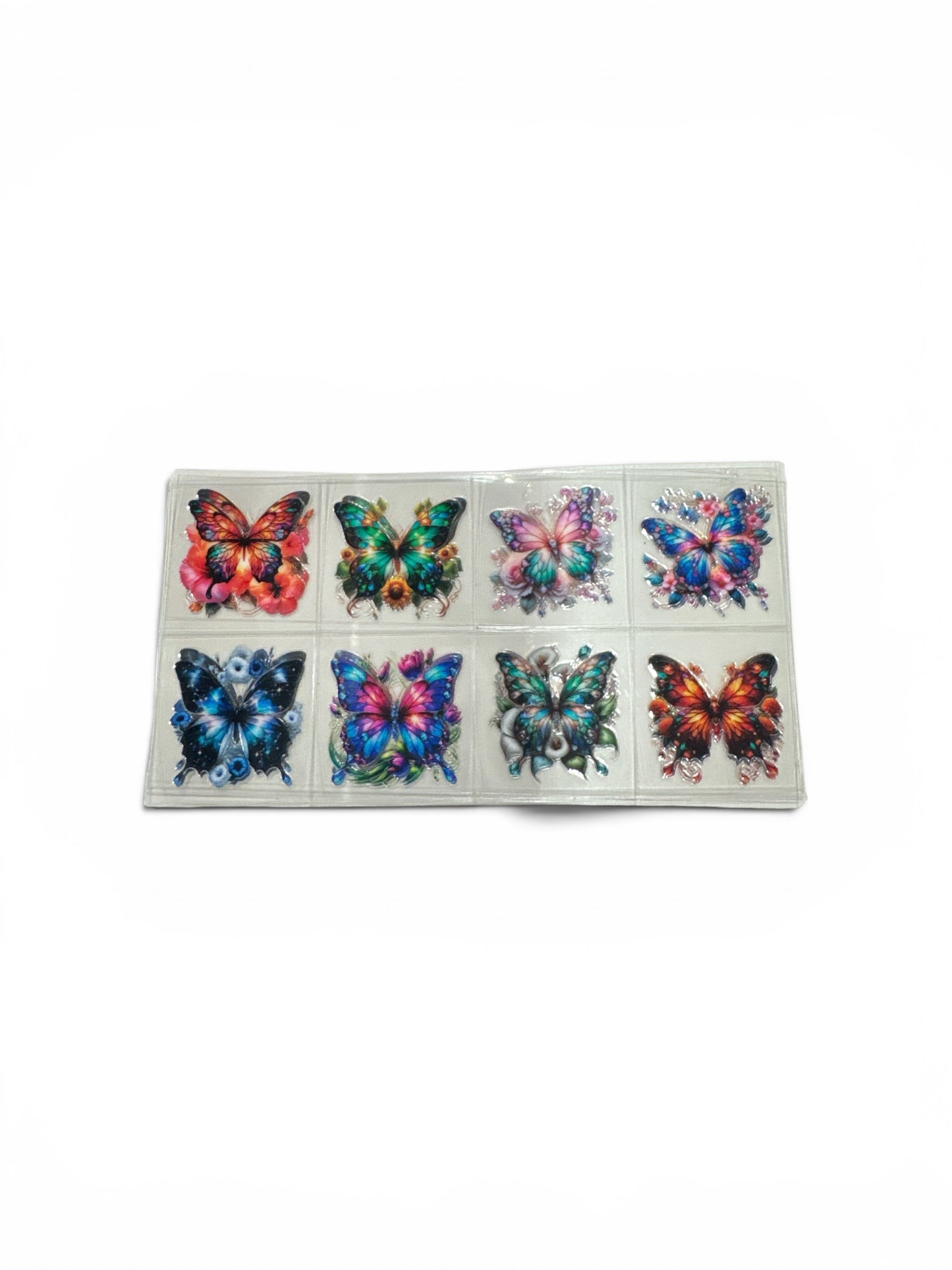 Butterflies #113 3 oz UV DTF Cup Wrap
