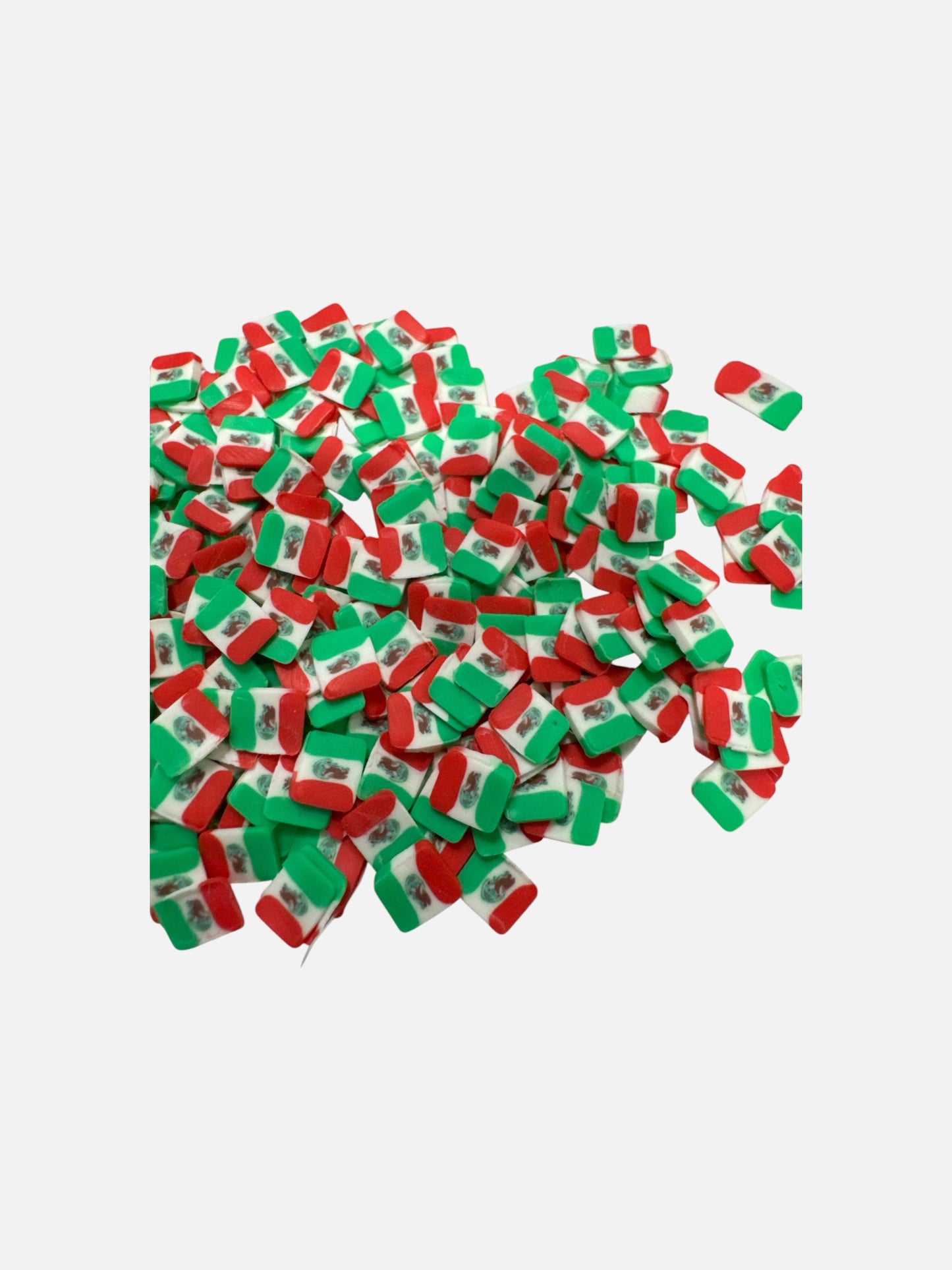 Mexico Flag Polymer Clay – 1 oz Bag