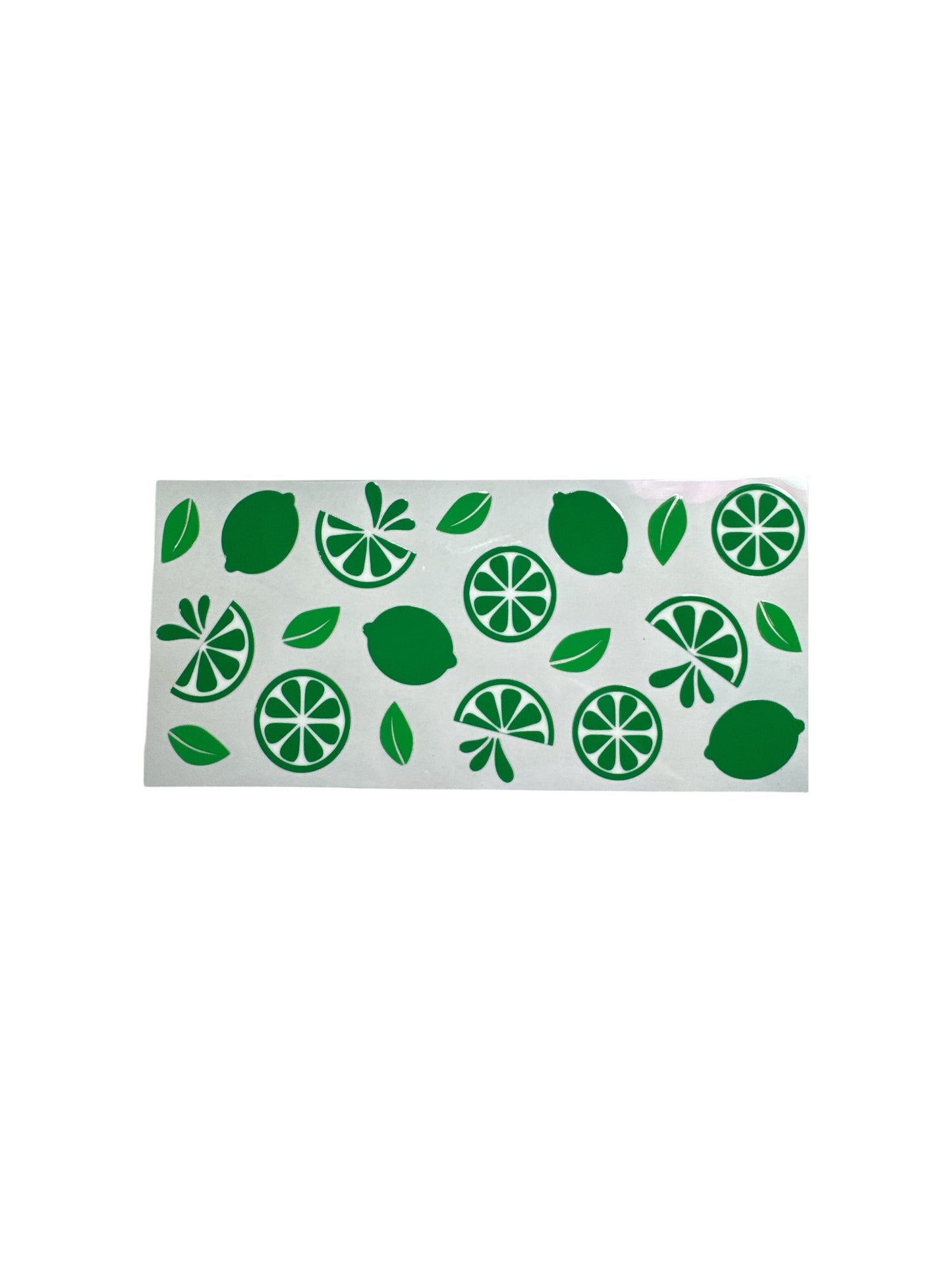 Limes and Limes UV DTF 16oz Cup Wrap, #362 Tumbler Decal