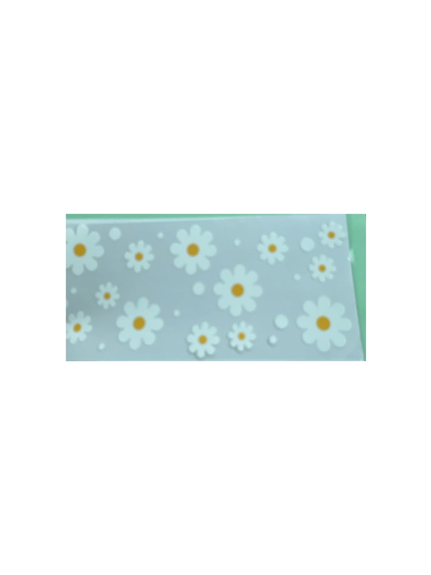 Daisy Flowers 16oz UV DTF Cup Wrap #448