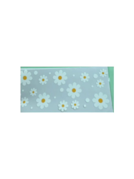 Daisy Flowers 16oz UV DTF Cup Wrap #448
