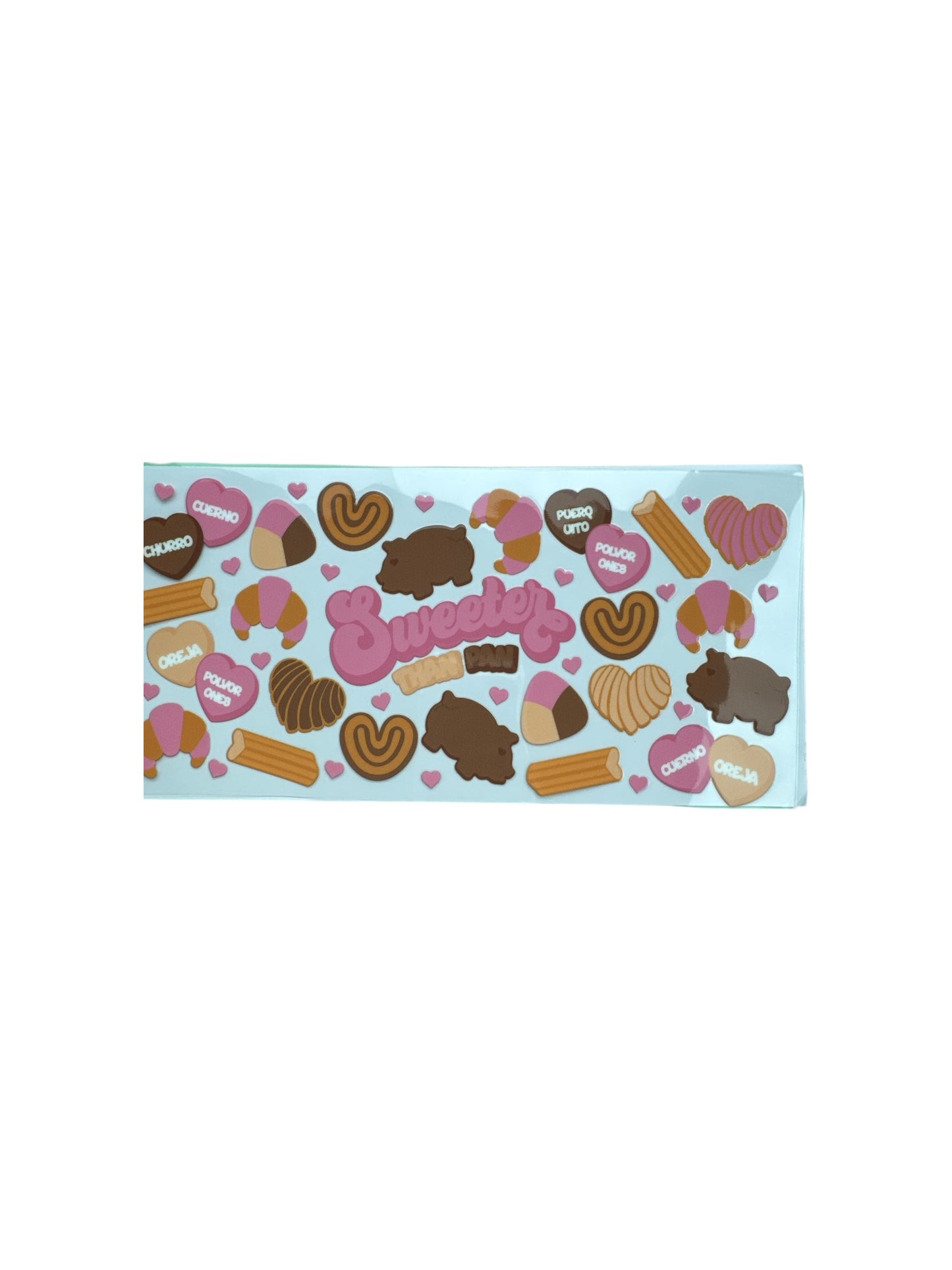Mexican Bread 16oz UV DTF Transfer for Cups #439