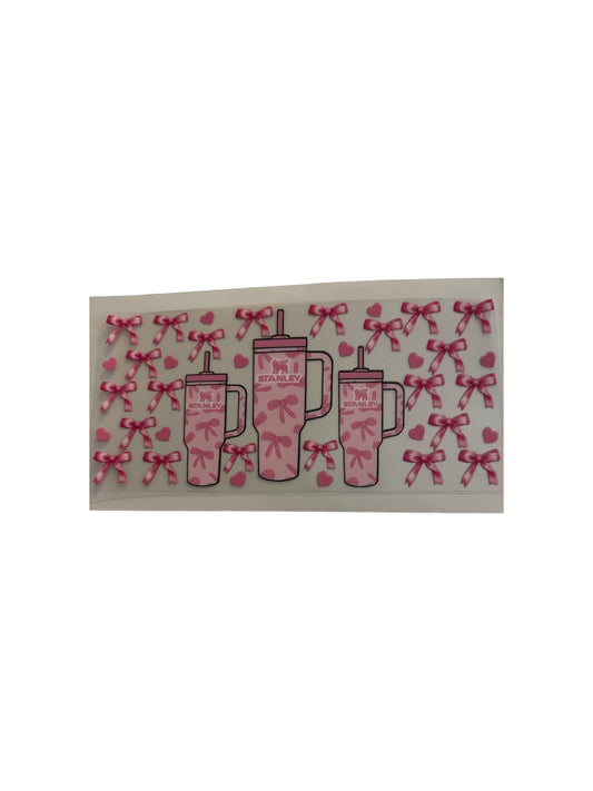 Stainless Cups 16oz UV DTF Transfer for Cups #462