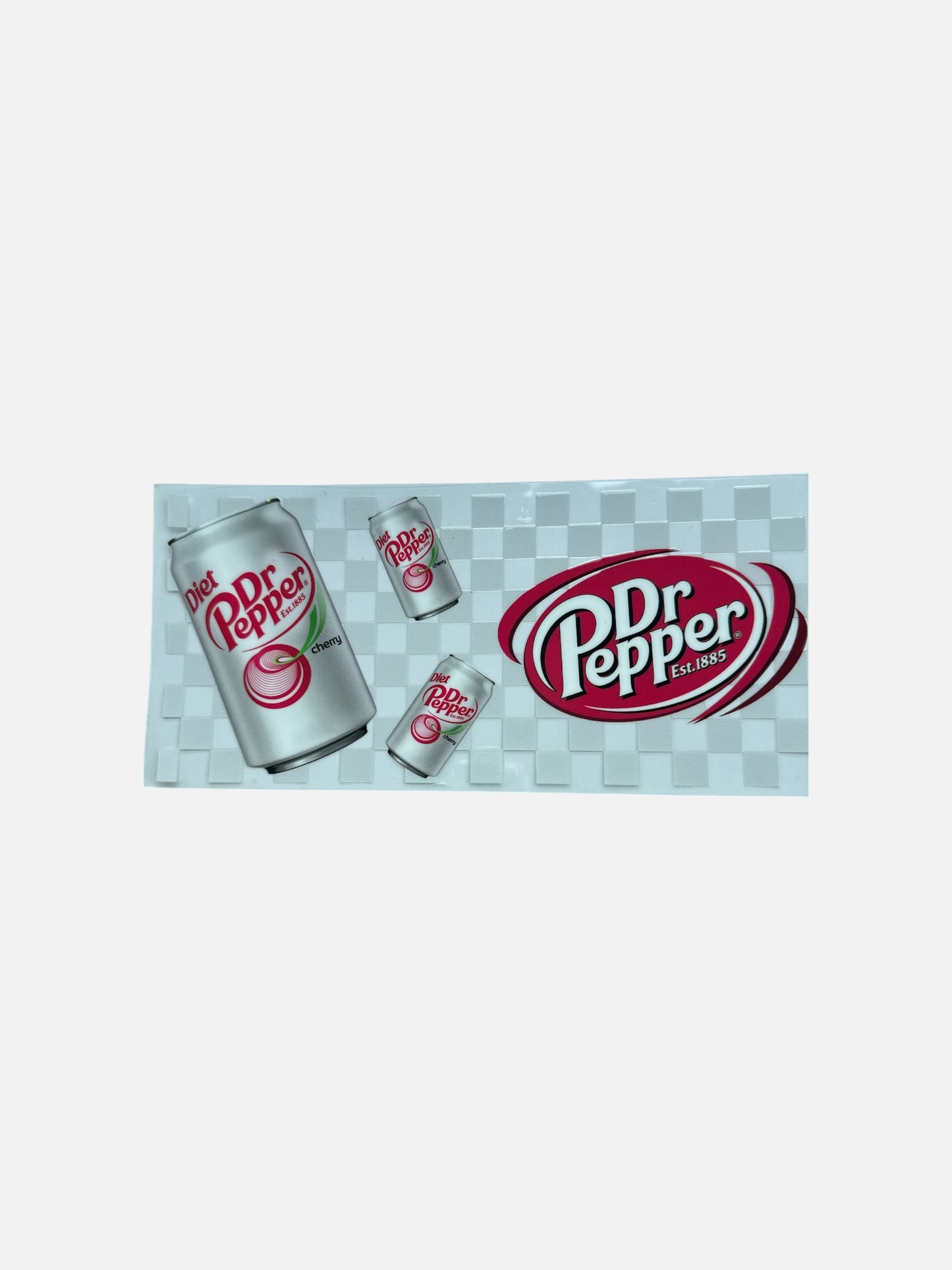 Diet Soda Drink 16oz UV DTF Transfer for Cups #437