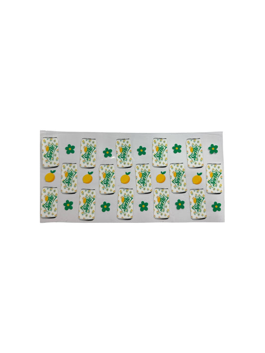 Soda drinks Sprite 16oz UV DTF Transfer for Cups #563