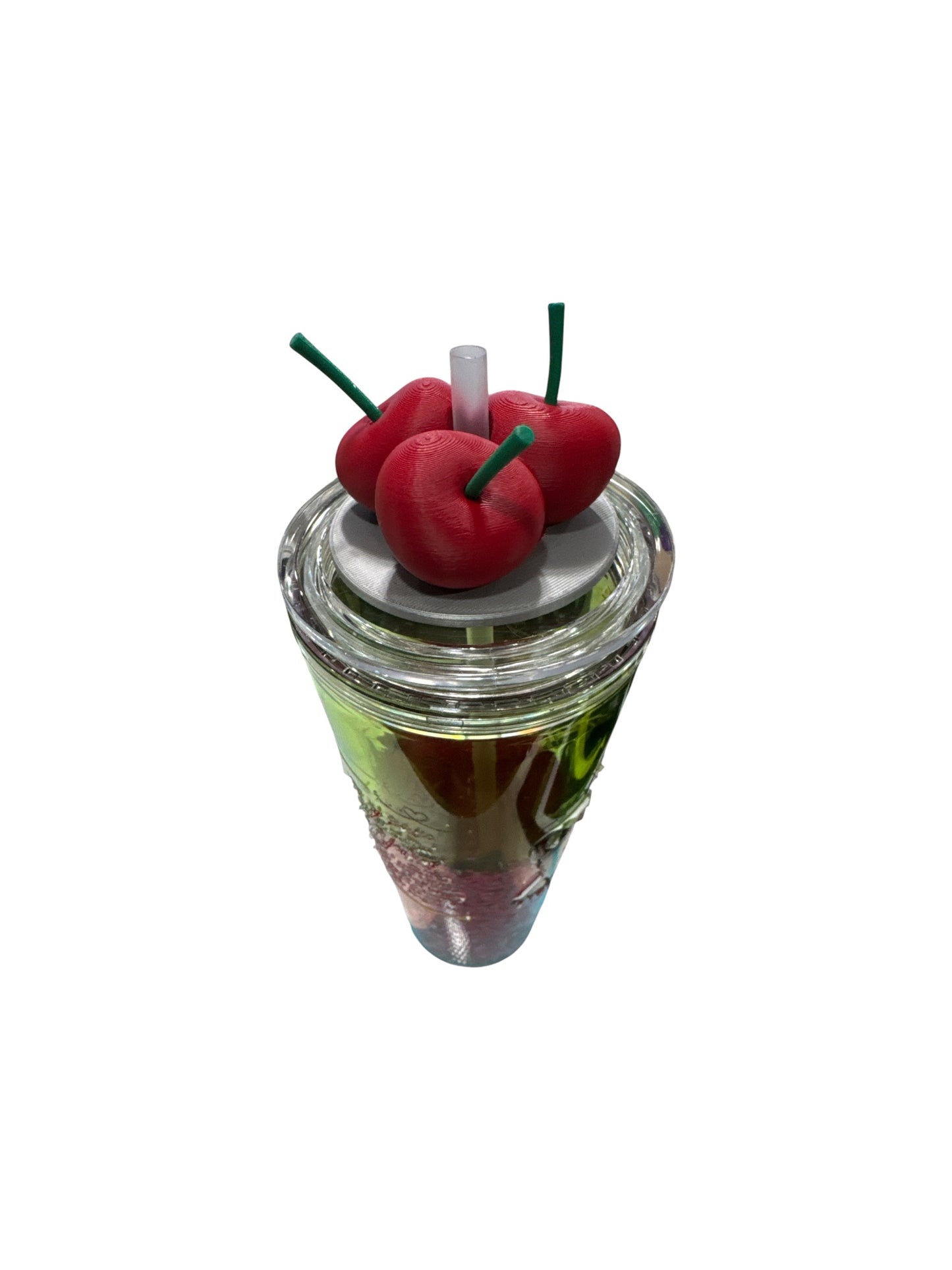 Cherries Cup Topper – Cute Drink Accessory for Tumblers